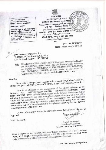 HEPL Bis Certificate